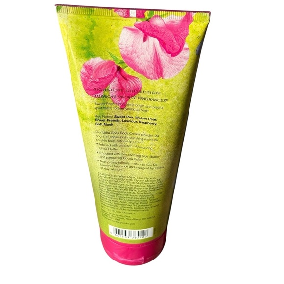 Bath & Body Works Sweet Pea Body Cream 8 oz - Picture 3 of 4